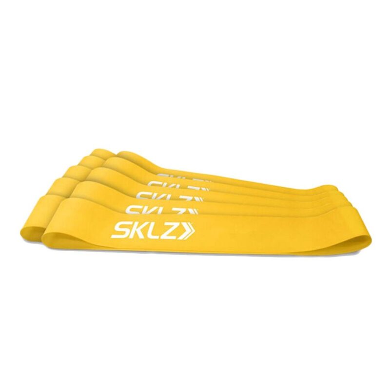 SKLZ Mini Bands – Gul (Sæt med 10 stk.)