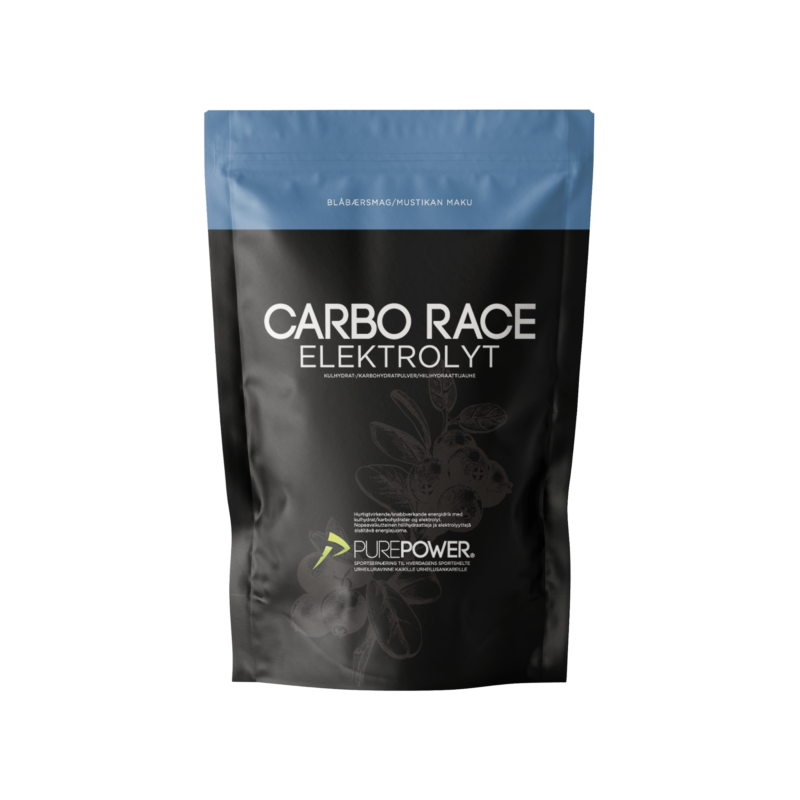 Carbo Race Elektrolyt - Blåbær - 1 kg