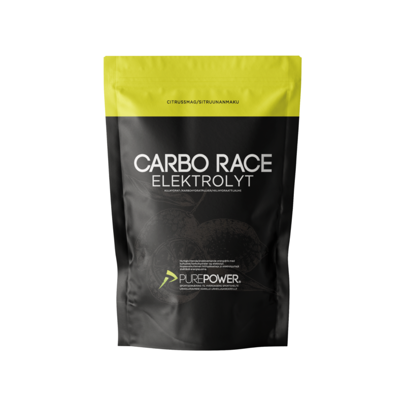 Carbo Race Elektrolyt - citrussmag - 1 kg