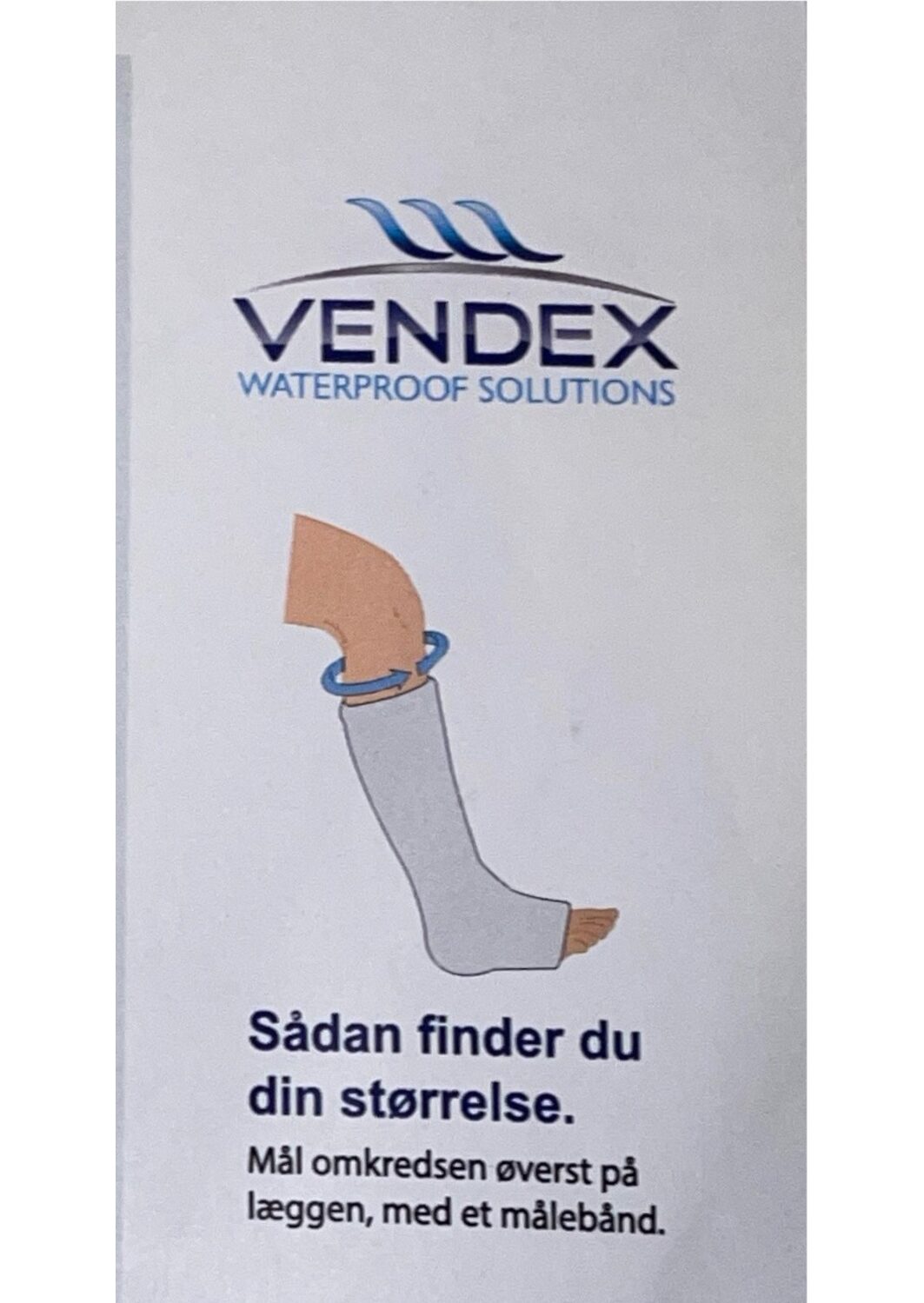 Vendex Cover Aktiv Ben – Vandtæt beskyttelse til dit gips ben 7 Vendex Cover Aktiv Ben – Vandtæt beskyttelse til dit gips ben - Billede 7