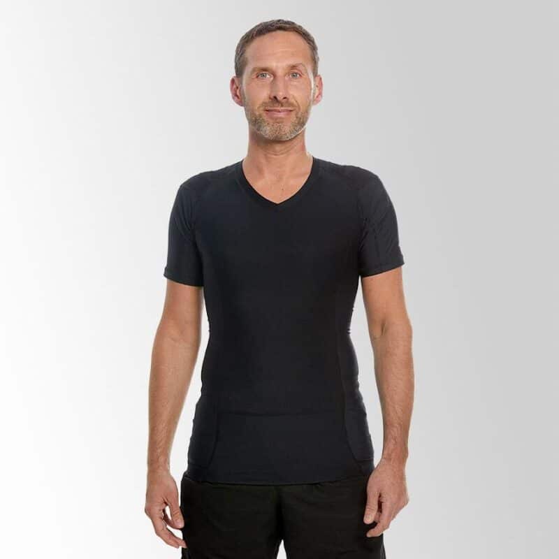 Anodyne Men's Posture Shirt 2.0 (sort) - Image 5