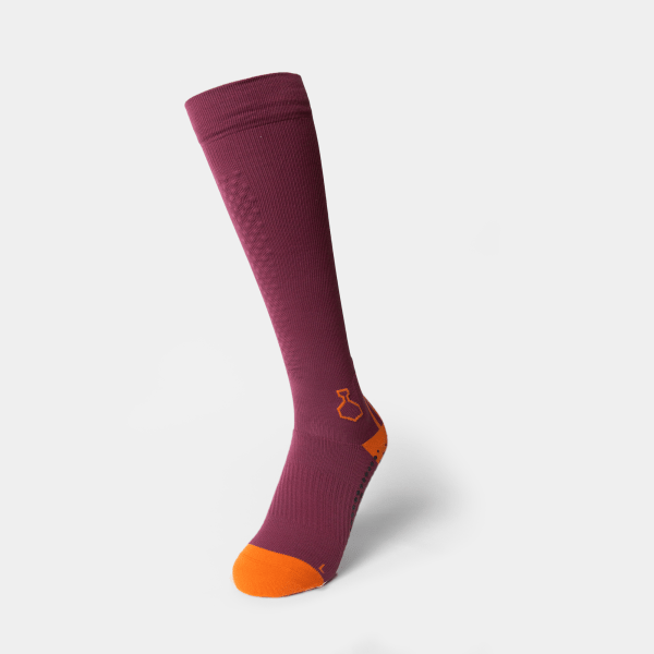 LiiteGuard Shin-Tech Grip Running Sock - Billede 3