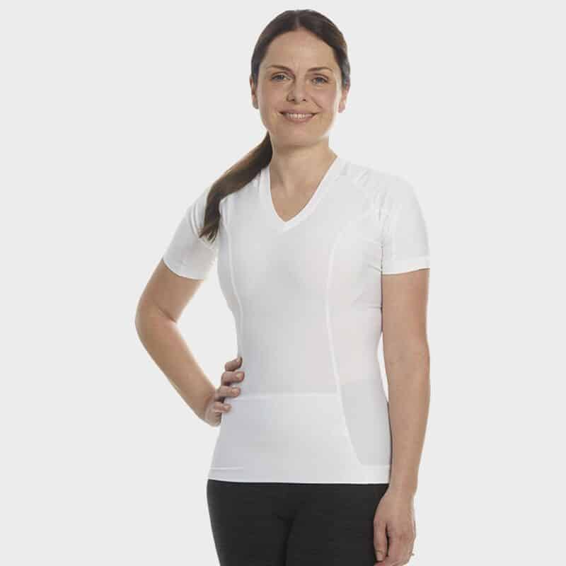 Anodyne Women's Posture Shirt 2.0 (hvid) - Image 3