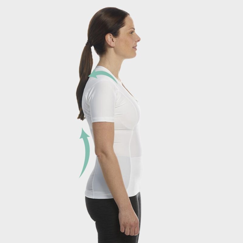 Anodyne Women's Posture Shirt 2.0 (hvid) - Image 5