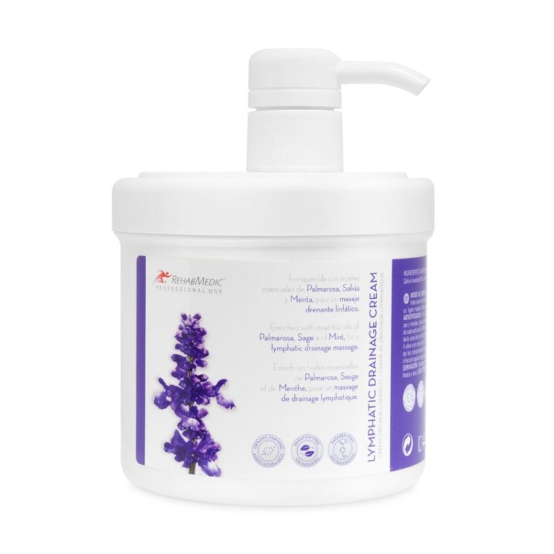 RehabMedic Lymfedrænage Massagecreme 500ml