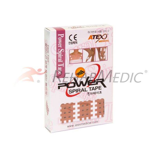 Kinesio Cross Tape K-ACTIVE 20x30mm (180 stk.) - Bilde 2