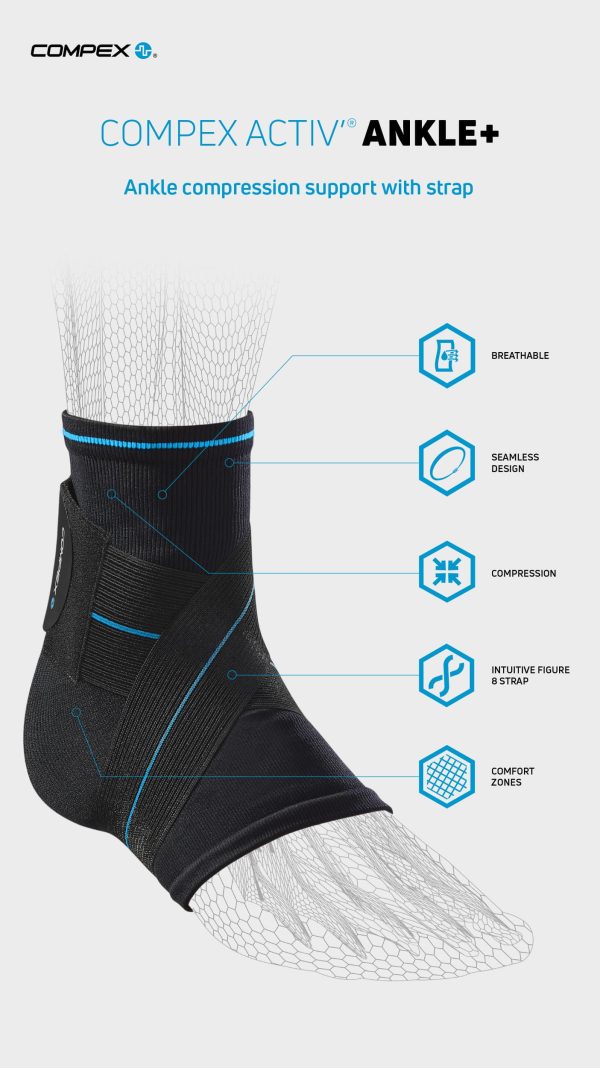 Compex Active+ Ankelbandage - Billede 5