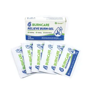 Burncare gel - pakke med 6 x 3,5 gram
