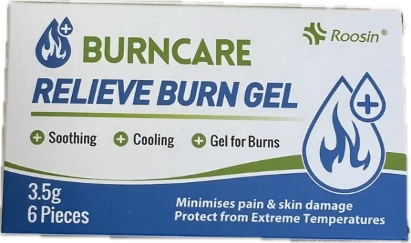 Burncare gel – pakke med 6 x 3,5 gram - Billede 3