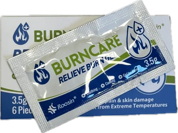 Burncare gel – pakke med 6 x 3,5 gram - Billede 2