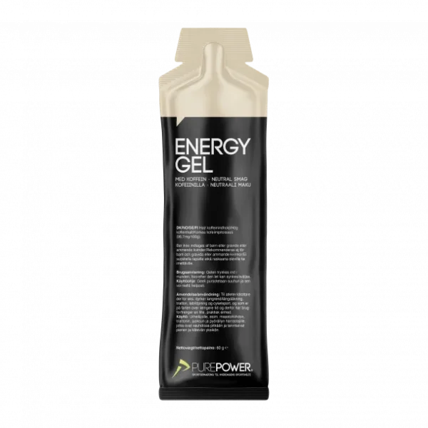 ENERGIGEL KOFFEIN NØYTRAL 20×60 G