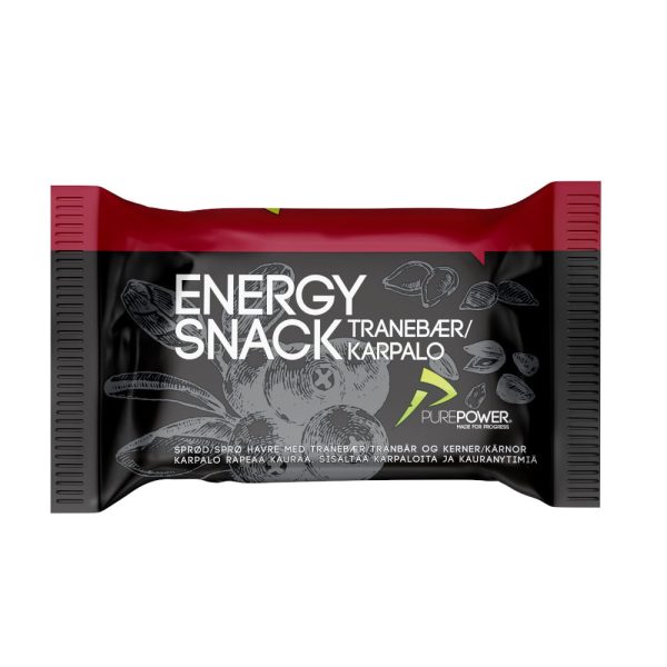 Energy Snack Tranebær - 12 stk - Billede 2
