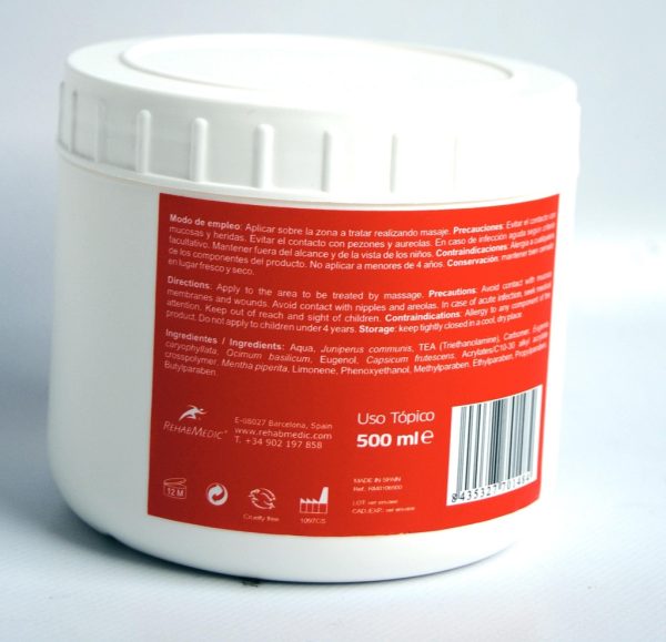 RehabMedic Lindrende Gel 500ml - Billede 5