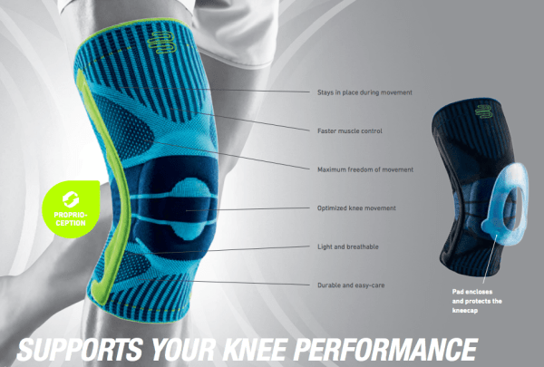 Bauerfeind Sports knæbandage - Billede 7