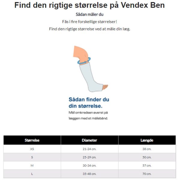 Vendex cover ben – Vandtæt beskyttelse til dit gips ben - Billede 5