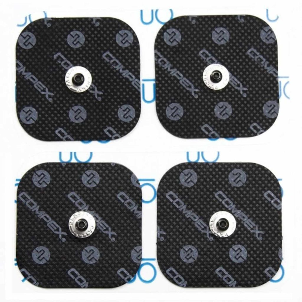 Hvilke elektroder bør jeg velge til min Compex? 10 compex electrodes easy snap 01 1600