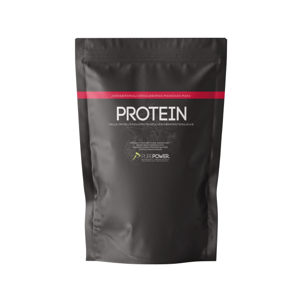 Myseprotein Jordbær - 1 kg