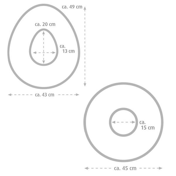 SISSEL Sit-Ring pude - Billede 2