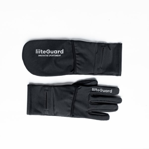 LiiteGuard 2i1 Running Løbehandske