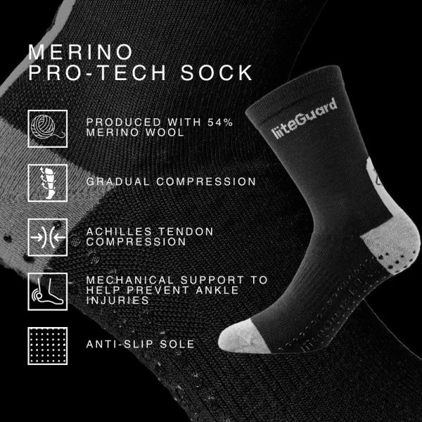 LiiteGuard Merino Pro-Tech Strømpe - Billede 7