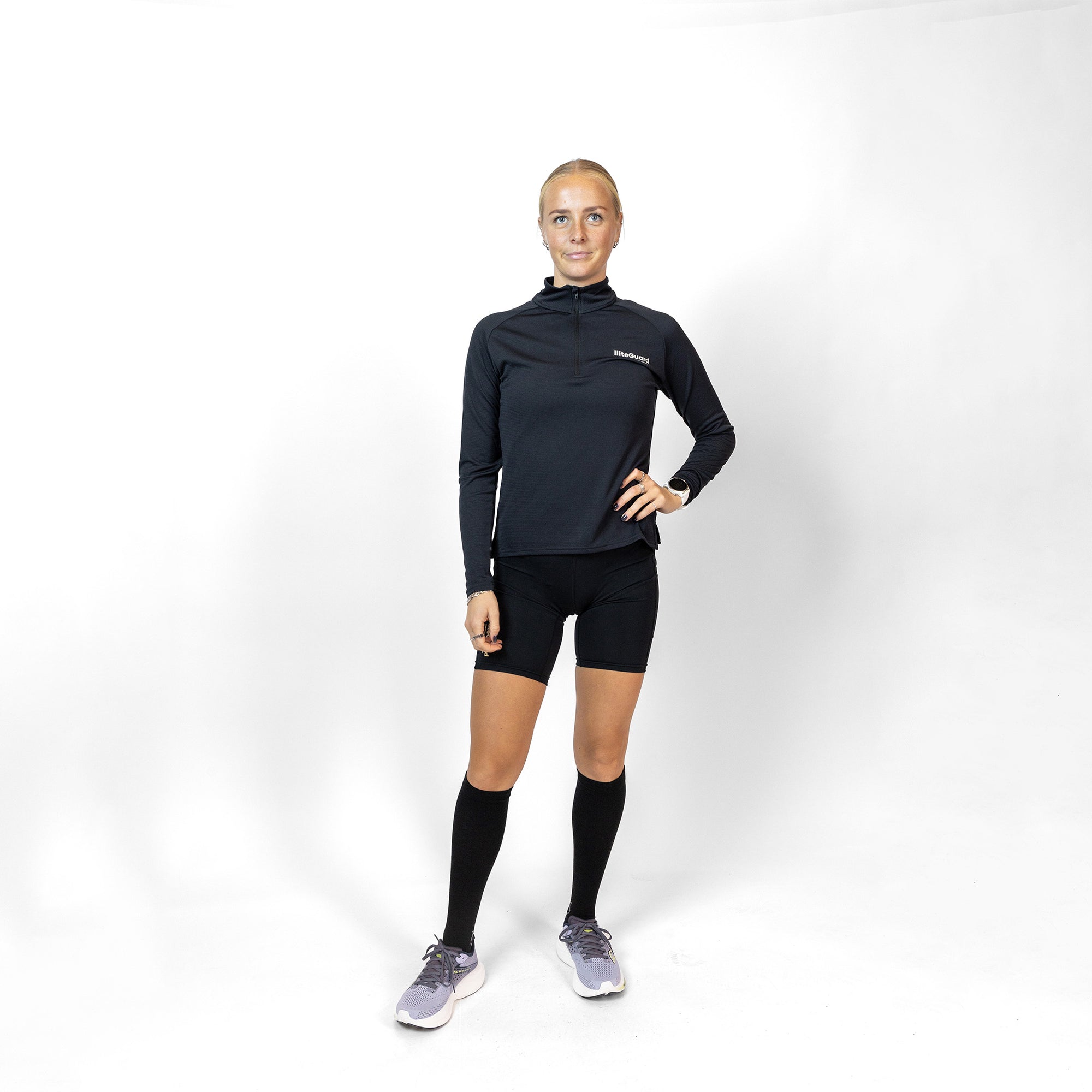 LiiteGuard Merino Shin-Tech Grip løpesokk 2 LiiteGuard Merino Shin-Tech Grip løpesokk - Bilde 2