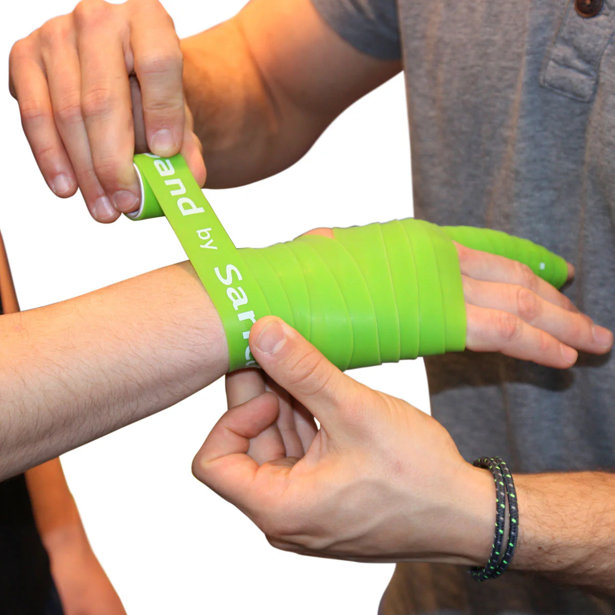 SanctBand Smal tanntrådteip 2,5 cm x 2 m 2 SanctBand Smal tanntrådteip 2,5 cm x 2 m - Bilde 2